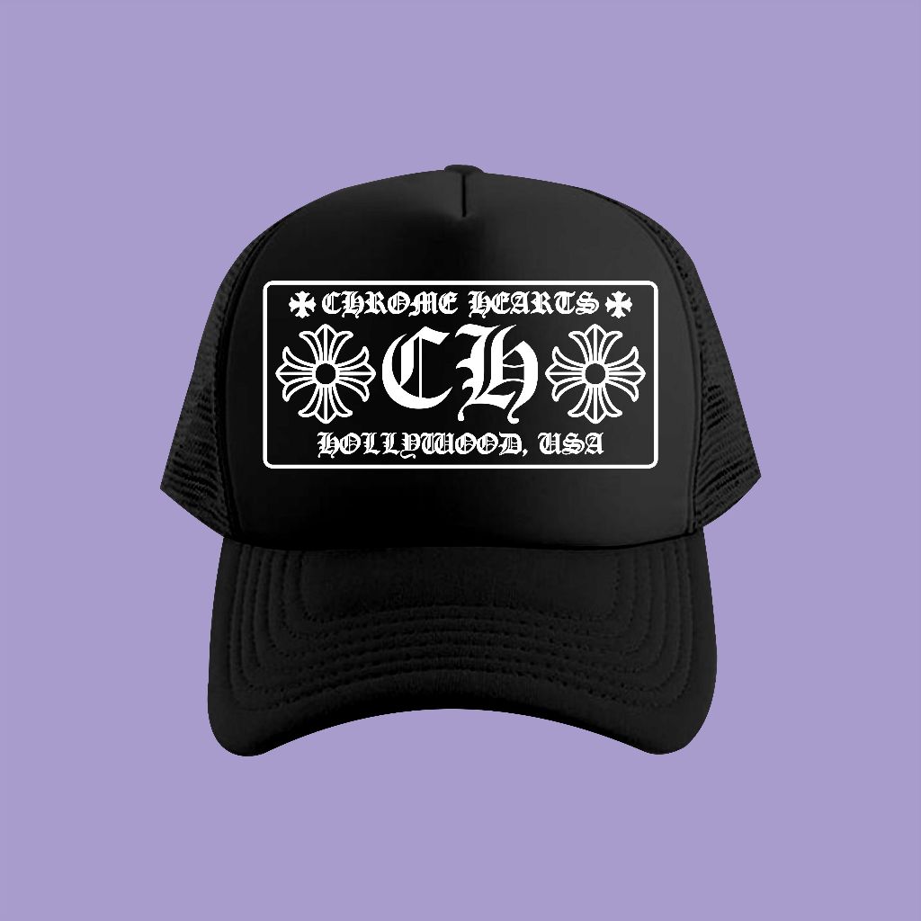 TOPI TRUCKER JARING CHROME HEARTS