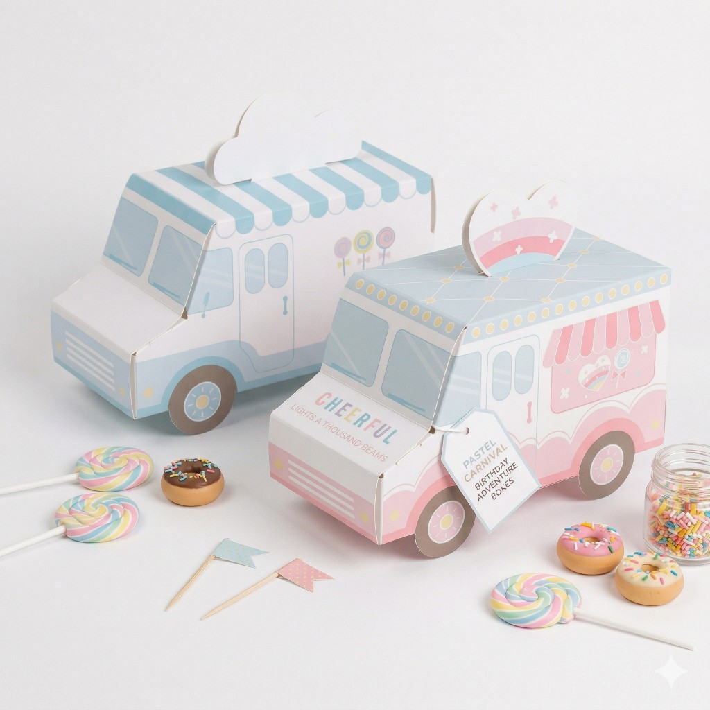 Box Souvenir Ultah / Souvenir Anak / Box Snack Ultah / Kotak Souvenir Ultah I BM24