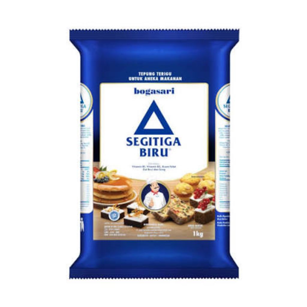 tepung terigu segitiga biru protein sedang