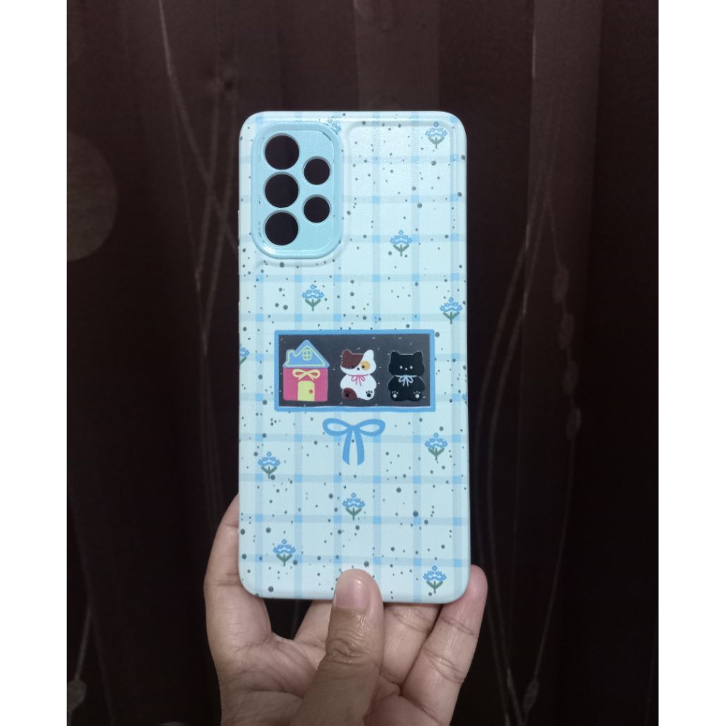 SAMSUNG CASE A32 4G LUCU MOTIF KUCING TPU