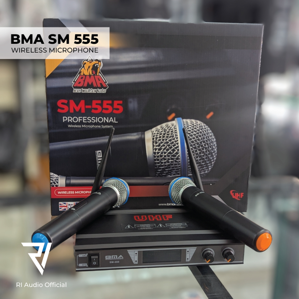 Professional Wireless Microphone BMA SM 555