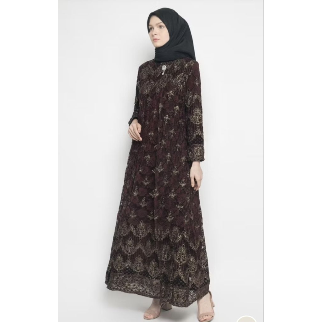 Preloved Kasa Heritage Valerie Dress Gamis Lebaran