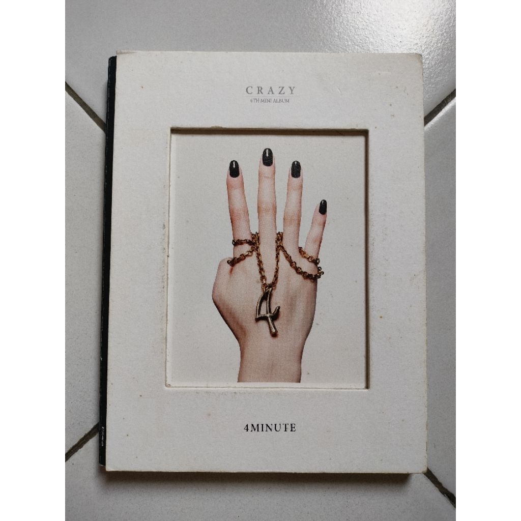album only 4MINUTE Crazy