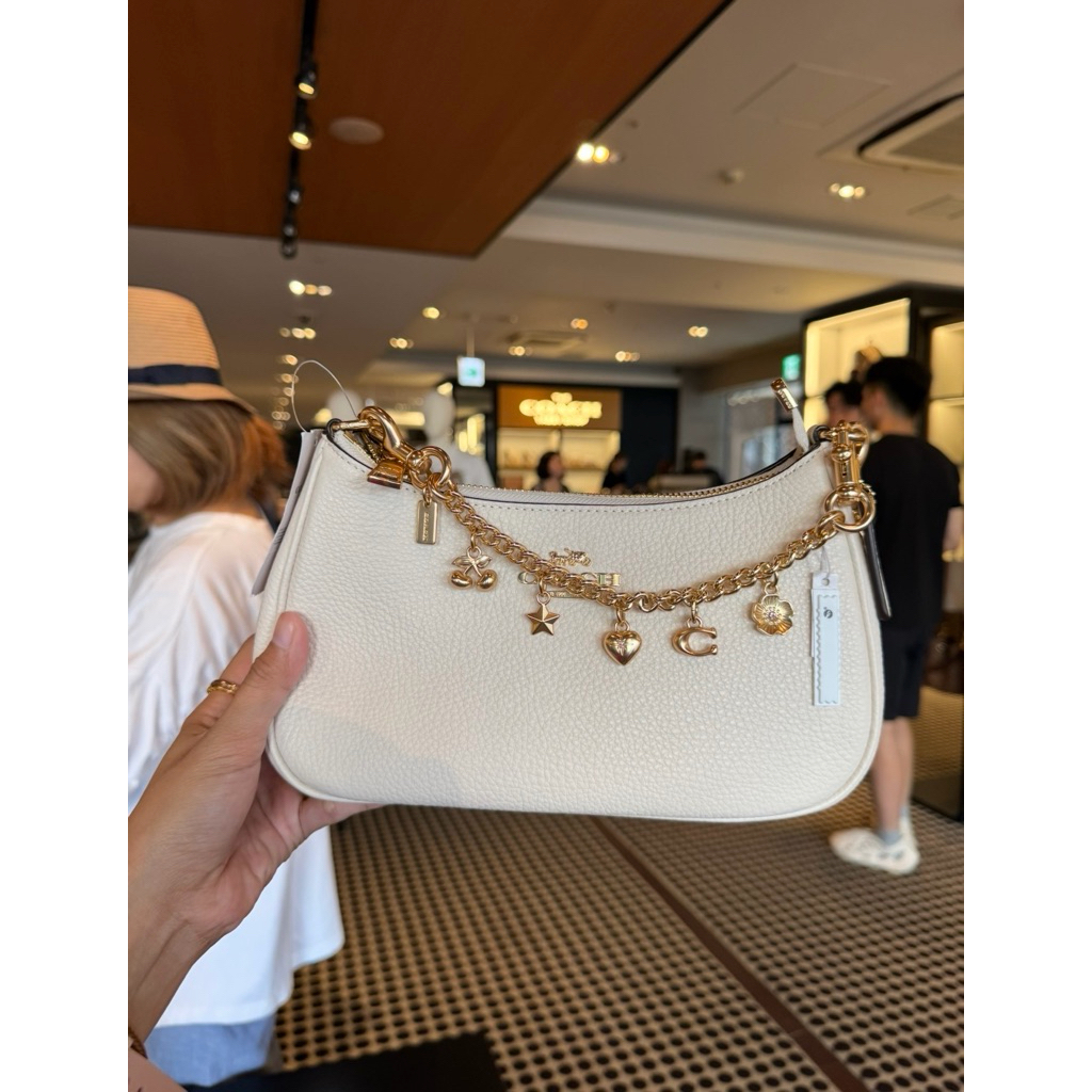 Coach Original - Gold Swagger Chain with Charm