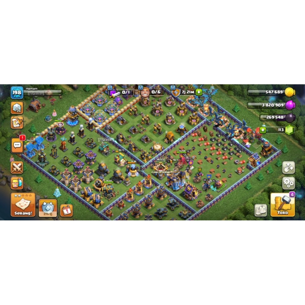 akun clash of clans