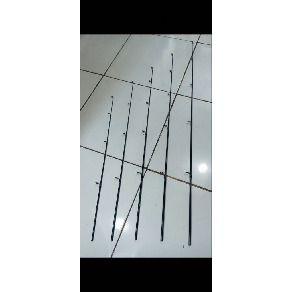 Sambungan Joran Fiber Solid 60-100cm - Kuat, Tahan Lama, Fleksibel