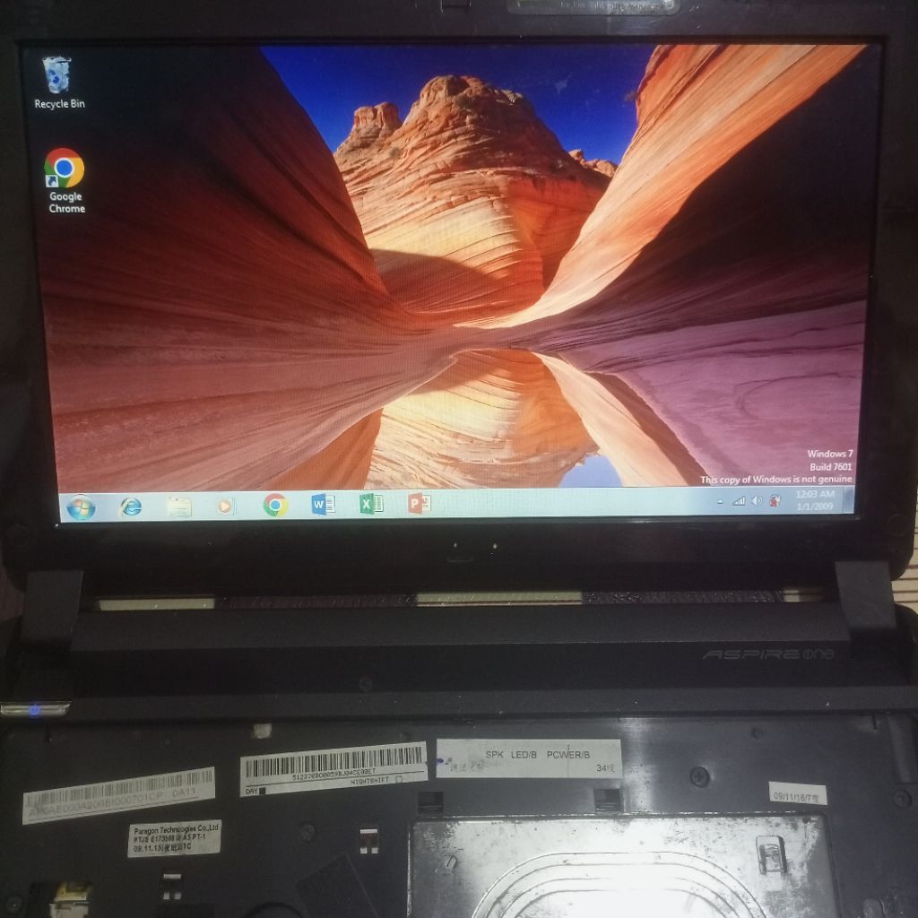 Netbook Acer Aspire One 532H Bekas