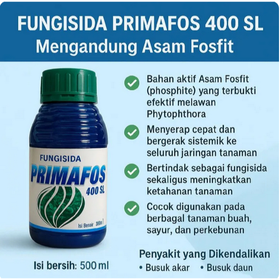 Primafos 400 SL fungisida penguat batang 500ml