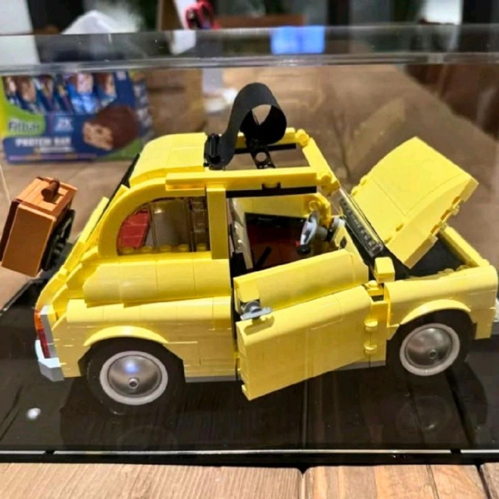 AkrilikDIY - Box Case Akrilik untuk LEGO Creator Expert 10271 Fiat 500
