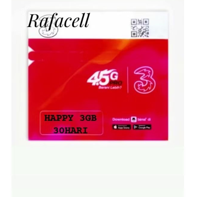 PERDANA DATA TRI HAPPY 3GB