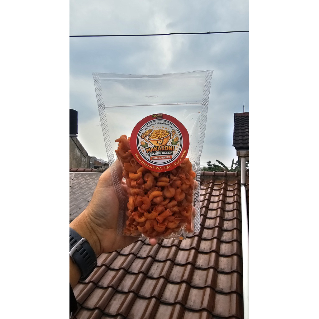 MAKARONI JAGUNG BAKAR - JAJANAN JADUL NIKMAT