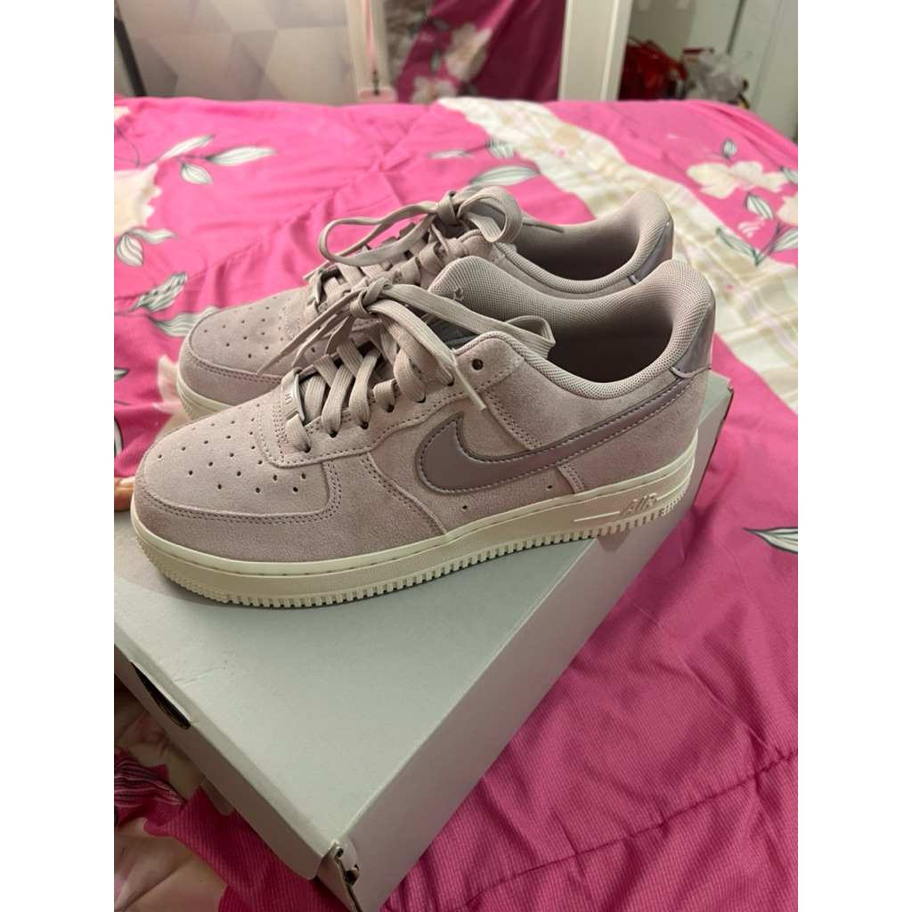 Sepatu Nike Air Force 1 pink/purple ori 100%
