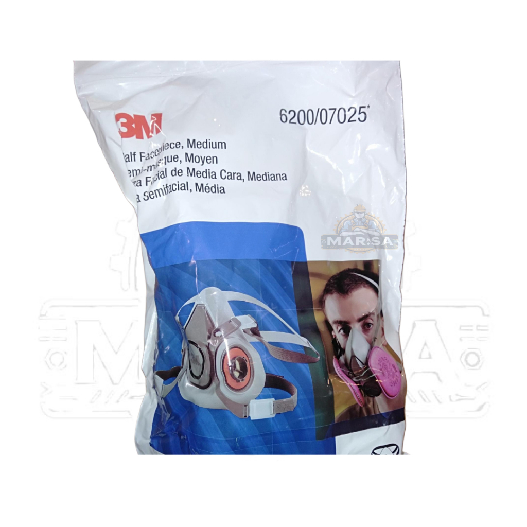 Masker Respirator 3M 6200/07025 Original