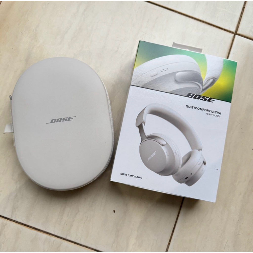 bose quitecomfort headphone white original like new