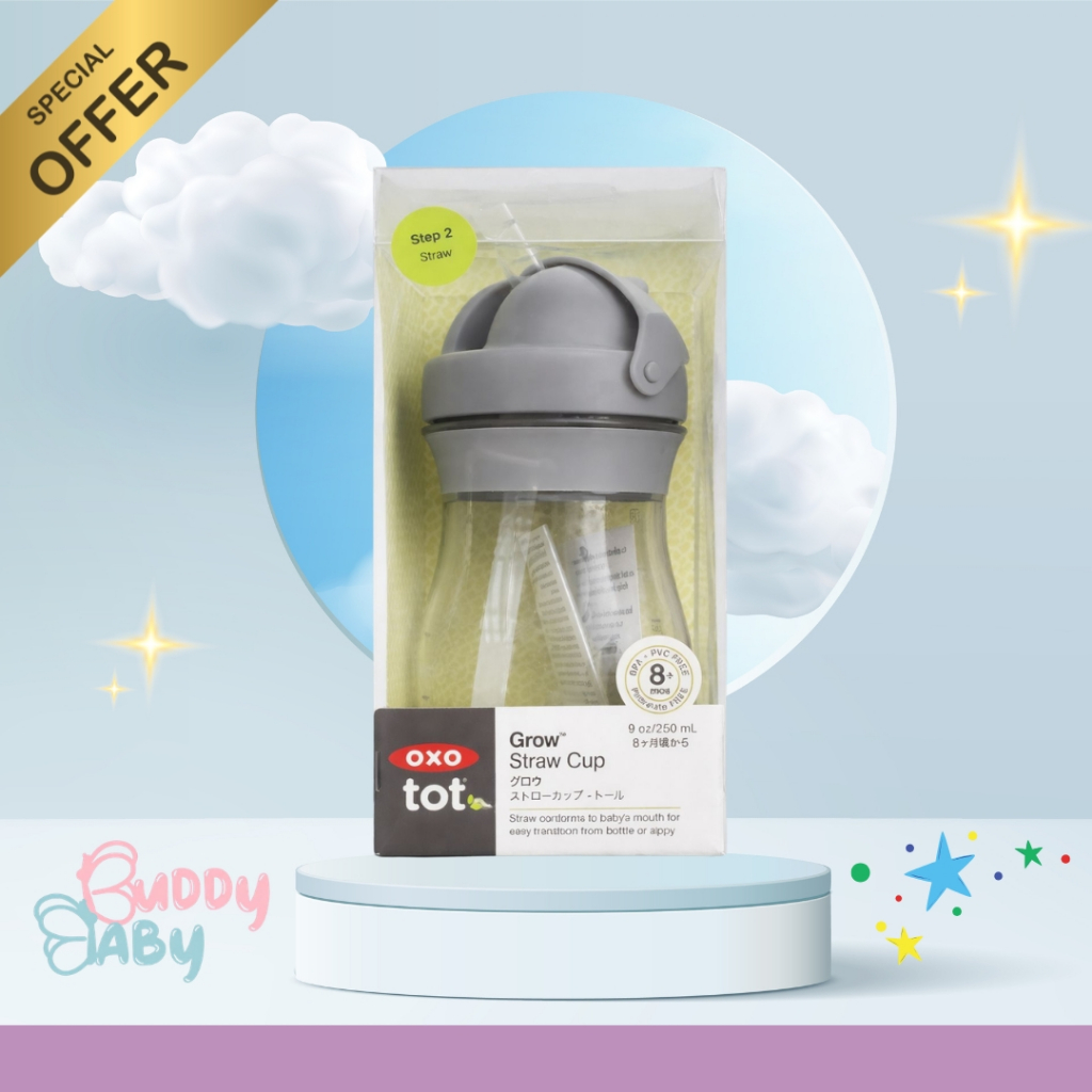 OXO Tot Grow Straw Cup 9oz