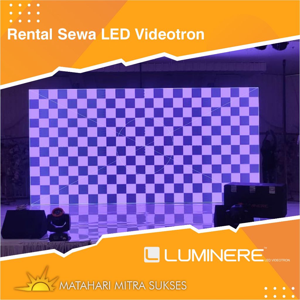 Rental Sewa LED Videotron P3.91