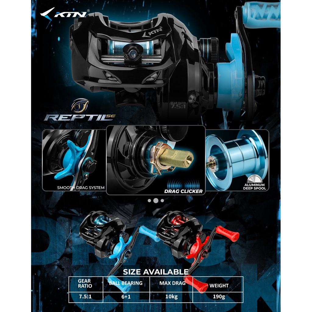 REEL BC KATANA REPTIL DC
