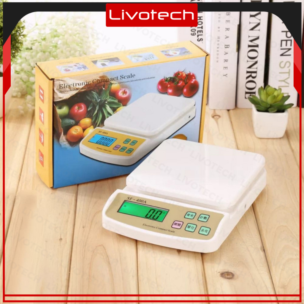 Timbangan Digital SF-400A 10kg - Kitchen Scale dengan Akurasi Tinggi dan Desain Ergonomis