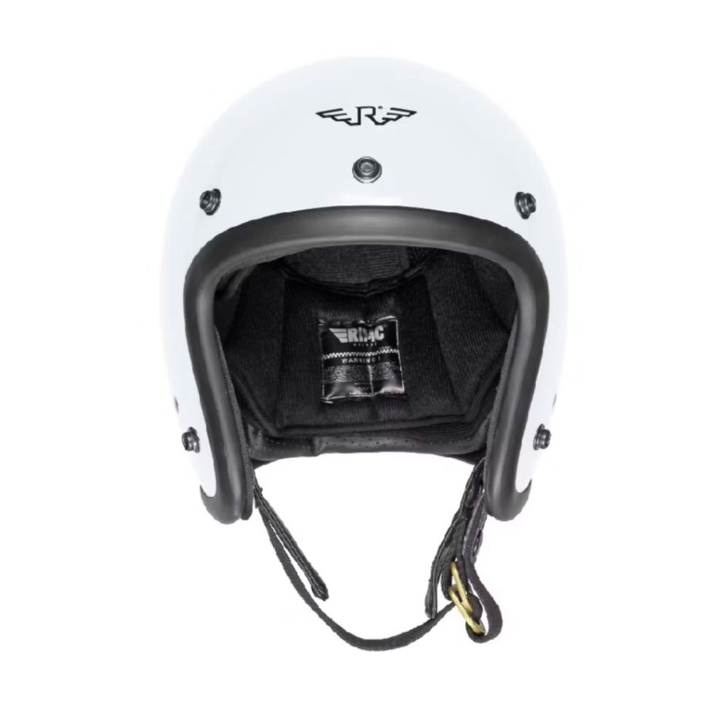Helm RIMC Slim Head White Glossy Original+Visor