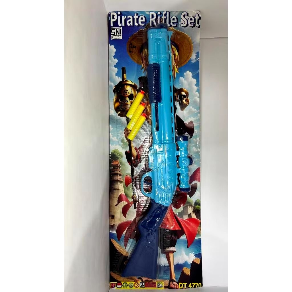 KIDZOONAA - TARGETING RIFFLE DT 4770 / MAINAN ANAK PISTOL PELURU BUSA