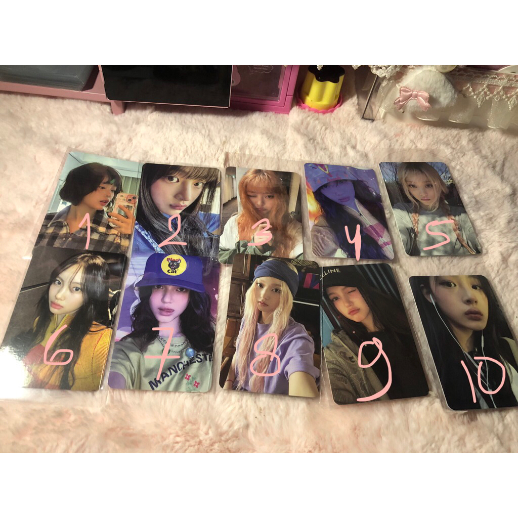 Photocard Official Murah Newjeans,ive,aespa,straykids,blackpink,haerin cimol,hanni pita, hanni sg24 