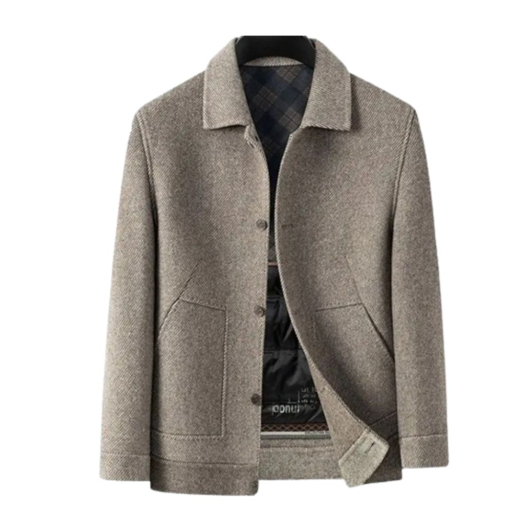 Jas Pria Casual Lucas Premium | Jaket Wool Pria Warm Coat
