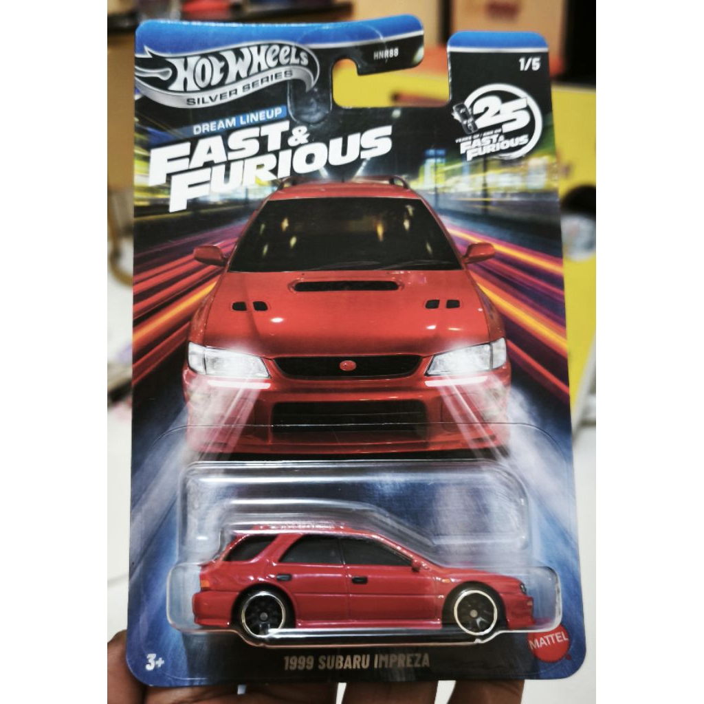 Subaru Impreza - Fast Furious Hot Wheels Silver Series