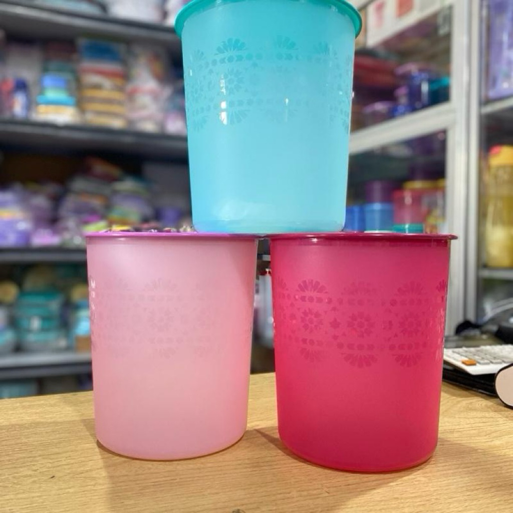 Toples Large Mosaic 4L Tupperware Original
