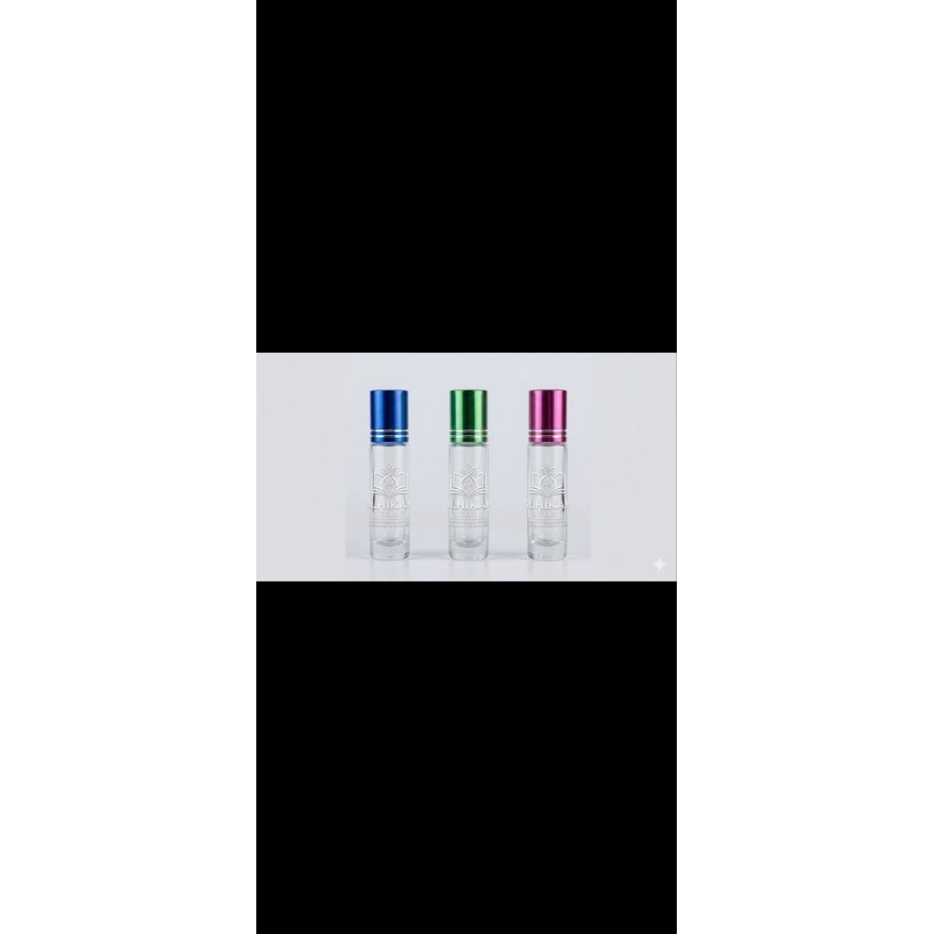 Botol Parfum Roll On 4 ml Kaca Beling Isi Ulang