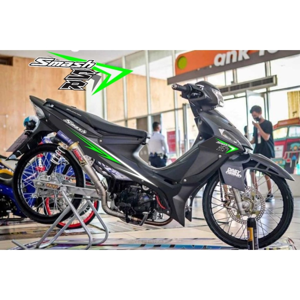 striping smash Titan striping stiker smash variasi