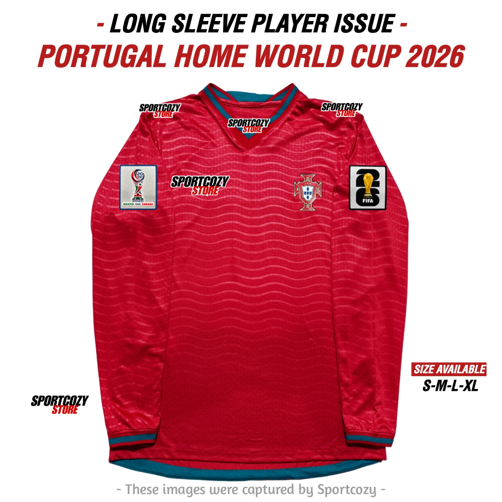 LONG SLEEVE PLAYER ISSUE | JERSEY POR HOME WCUP 2026