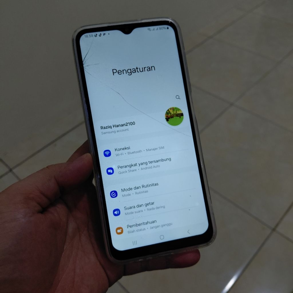 HANDPHONE SEKEN SAMSUNG A13 RAM 6/128 GB