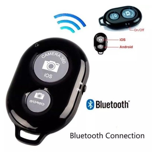 Tomsis Bluetooth / Tomsis Remote Bluetooth Kamera Selfie / Remote Bluetooth Shutter Kamera Android &