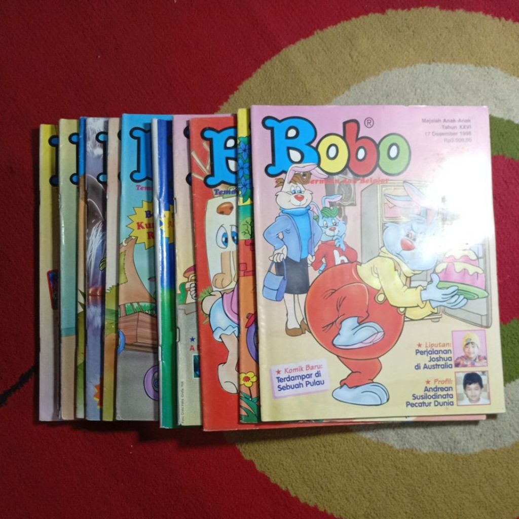 Majalah bobo anak2 tahun 1998