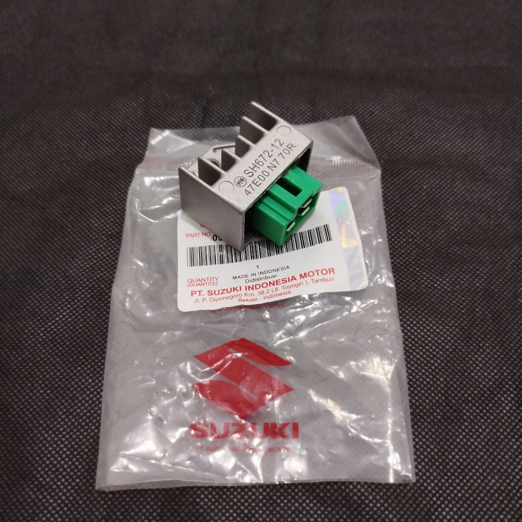 kiprok Regulator Suzuki smash,Shogun 125,smash 110,spin,skywave,skydrive,Suzuki original