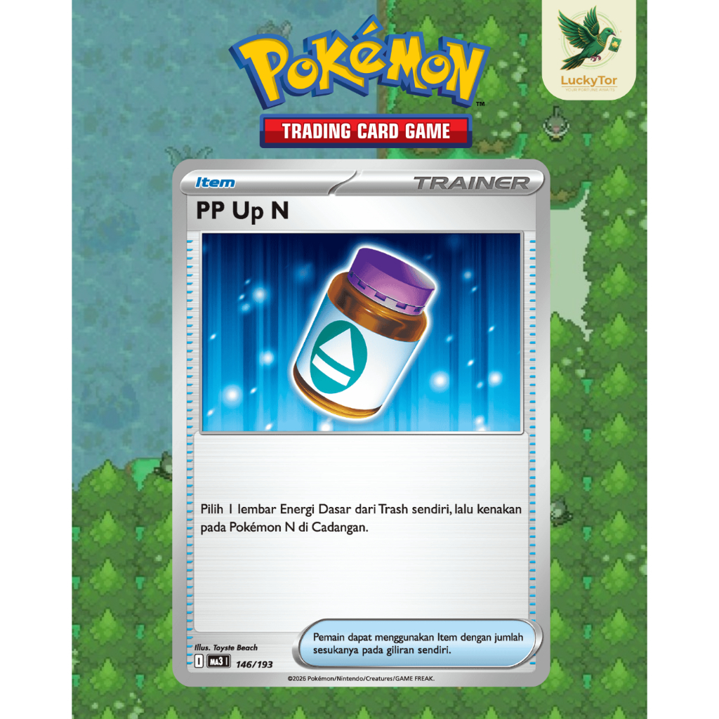PP Up N Pokemon Indonesia