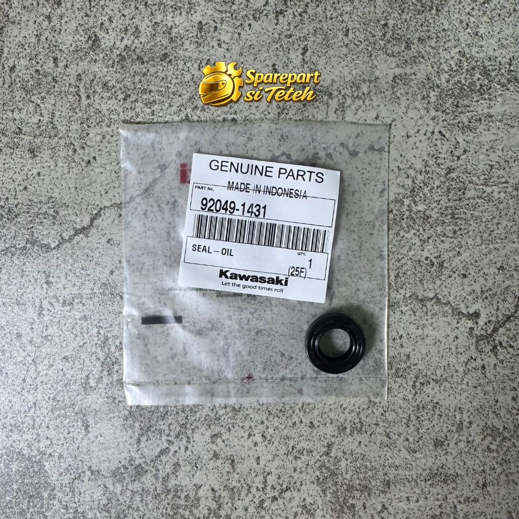 92049-1431 | Seal Oil Kawasaki Original | Sparepart si Teteh
