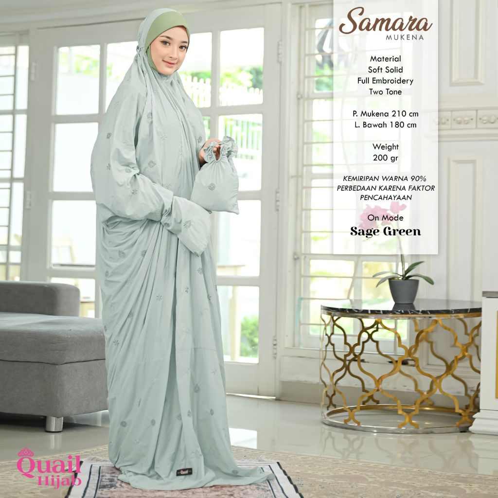Samara Mukena Terusan QuaiL Hijab