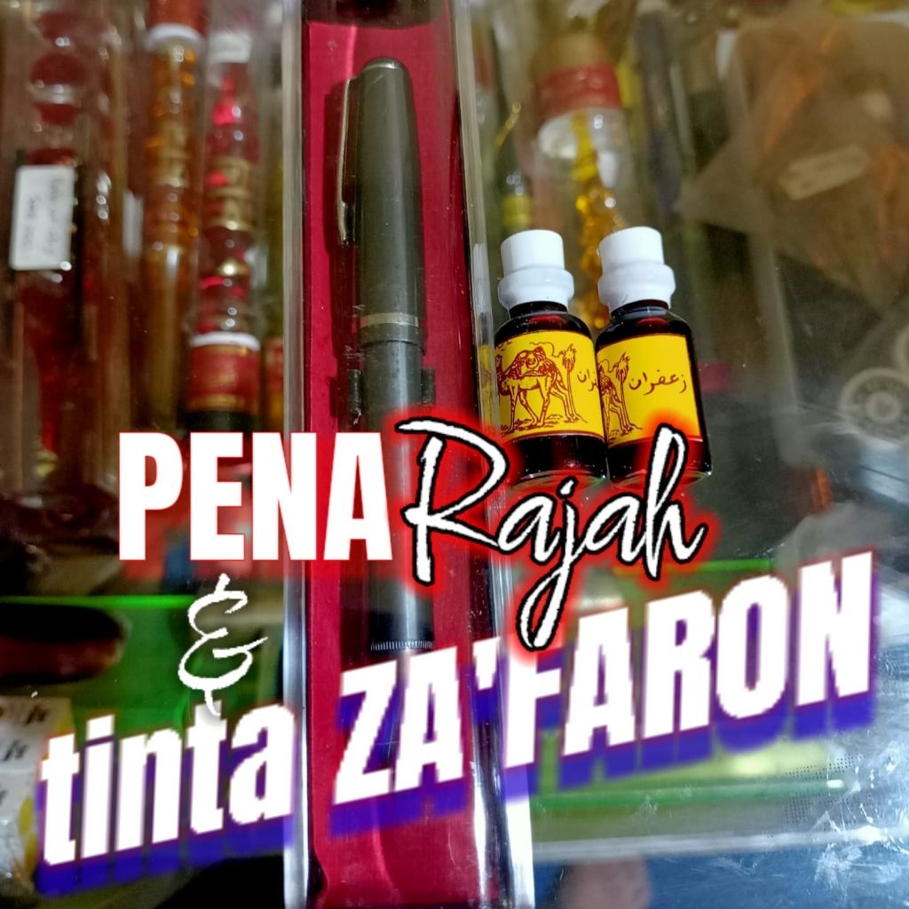 Pena Pulpen dan Tinta Zafaron Jafaron Tulis emas