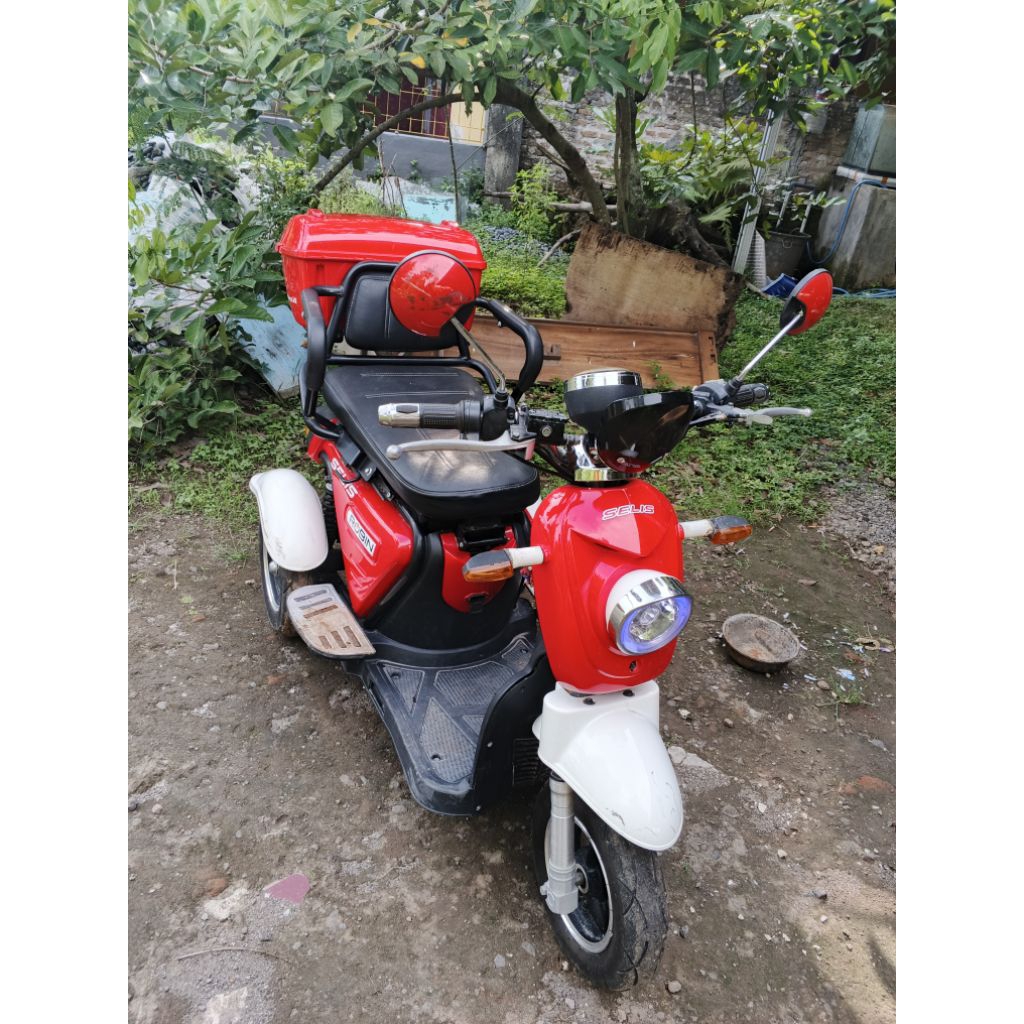 sepeda listrik roda tiga Selis roda tiga roda 3
