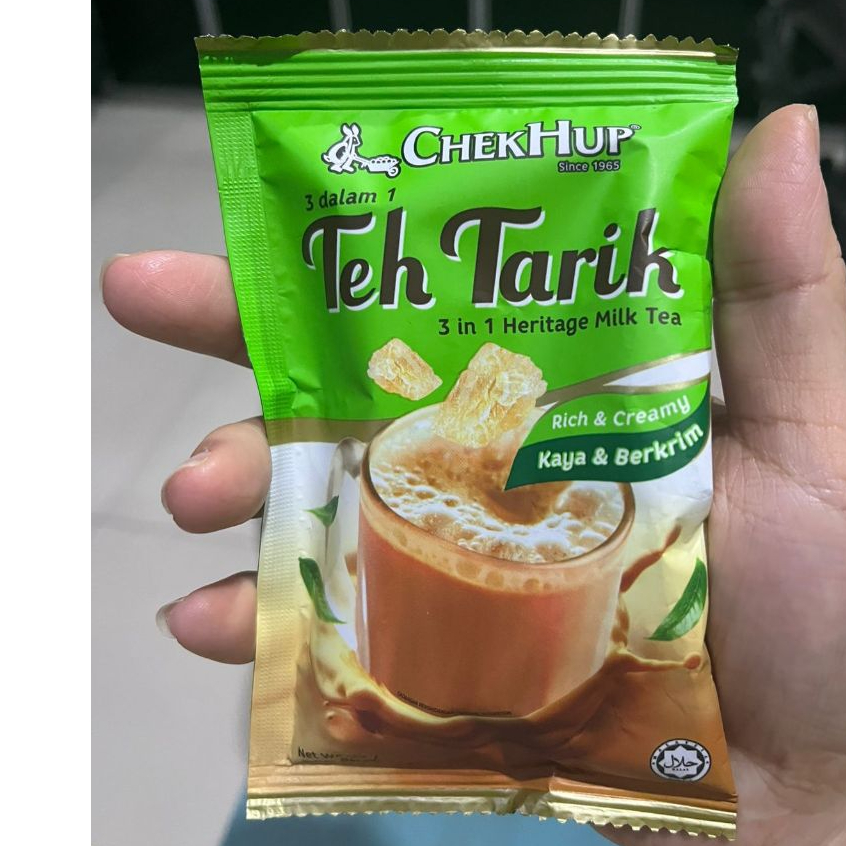 Eceran Teh Tarik CHECK UP persachet 38gr Malaysia