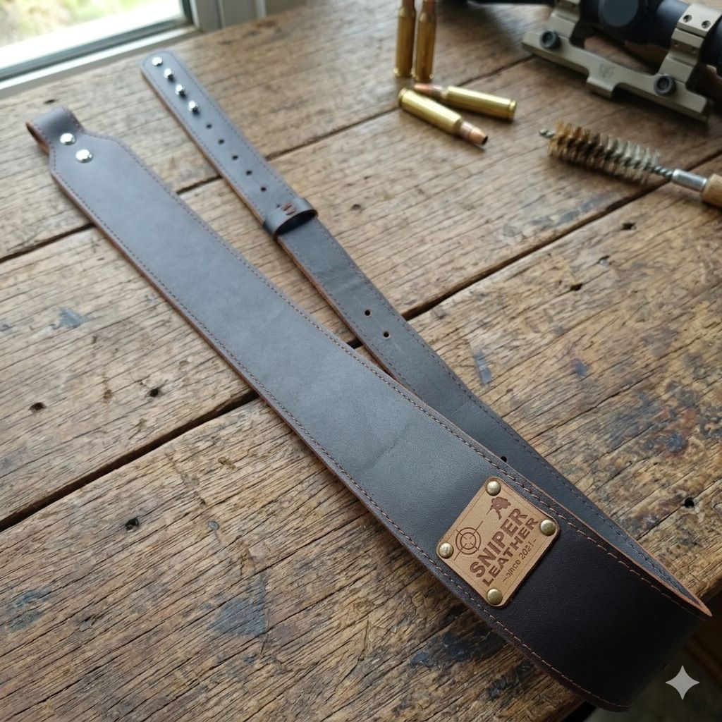 Tali sandang kulit sapi asli swifel swivel uncle mike shsrp tiger predator senapan angin PCP ts4