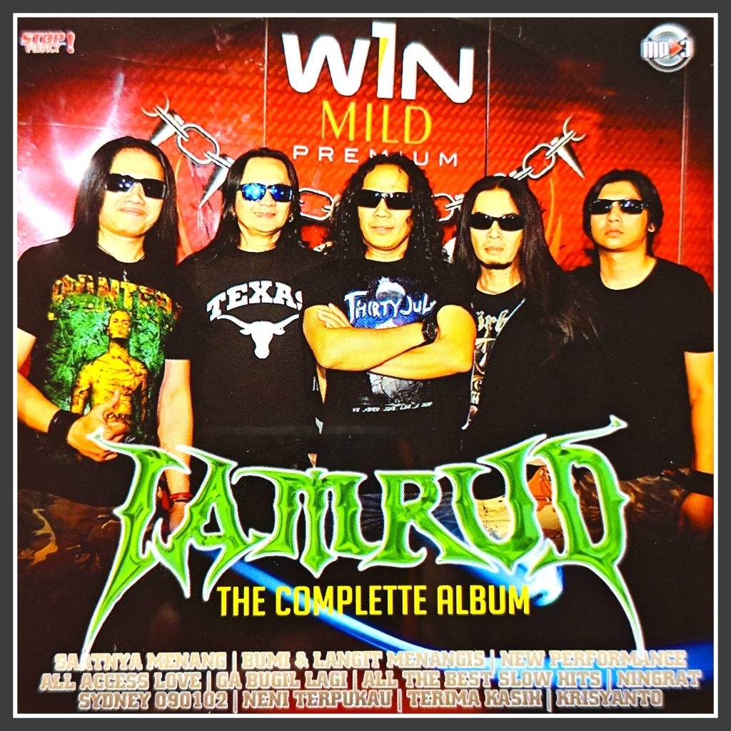 Kaset MP3 Audio Lagu Pop Rock Indonesia Jamrud Band Album Edisi Pilihan Terlengkap