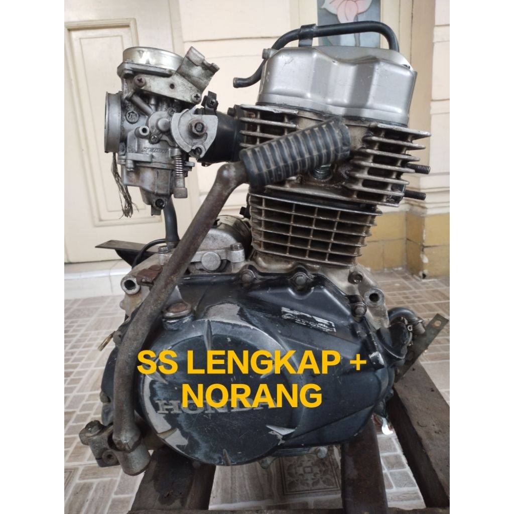 Mesin Megapro Monoshock Karbu ori set kabel pengapian ori