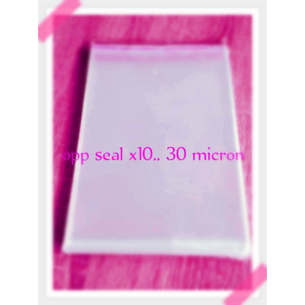 Plastik Opp 8x10 Roti Manis & Kue-Kue - Plastik Opp seal 6 x 10/ 7 x 10/  8 x 10 Undangan & Souvenir