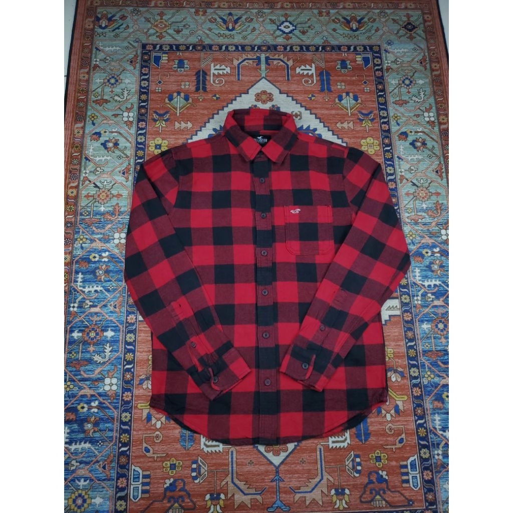 KEMEJA FLANNEL HOLLISTER 001