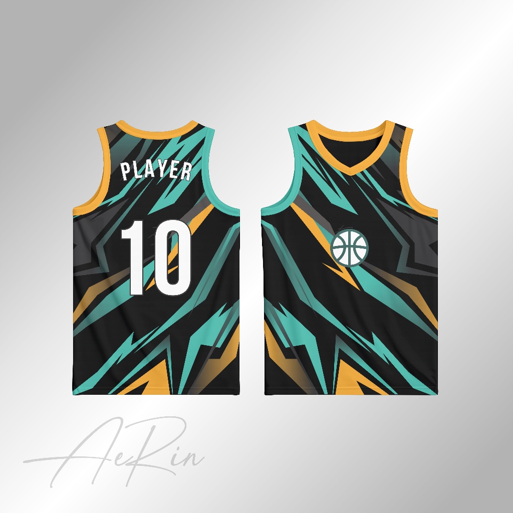 Mockup Jersey Kaos baju Basket Editable Corel Draw