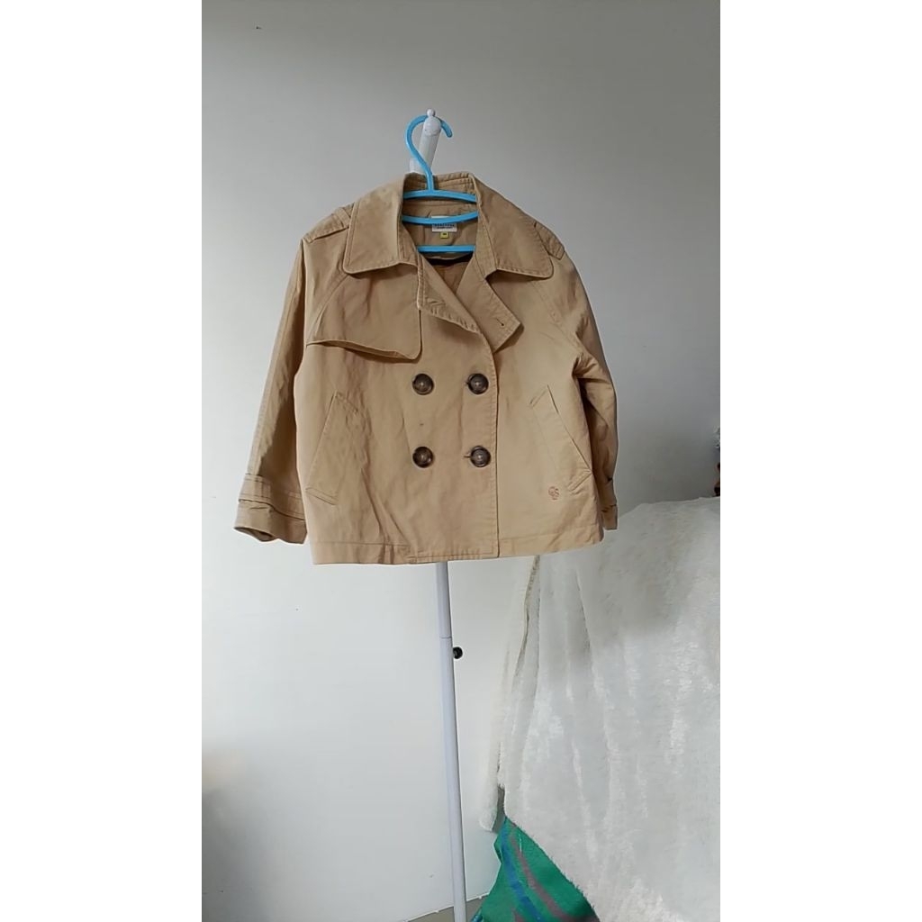 Jaket Anak Perempuan Coat Kancing Double