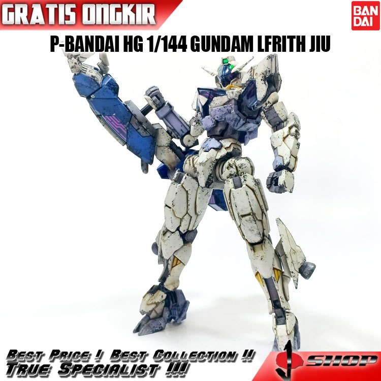 P-BANDAI HG 1/144 GUNDAM LFRITH JIU (5) LTDHG559