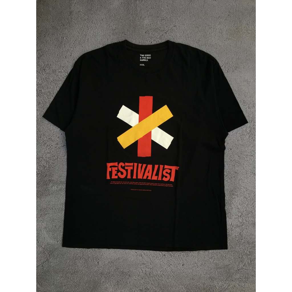 T-shirt Fstvlst - MMF 2024 Cotton Combed 24s Tebal